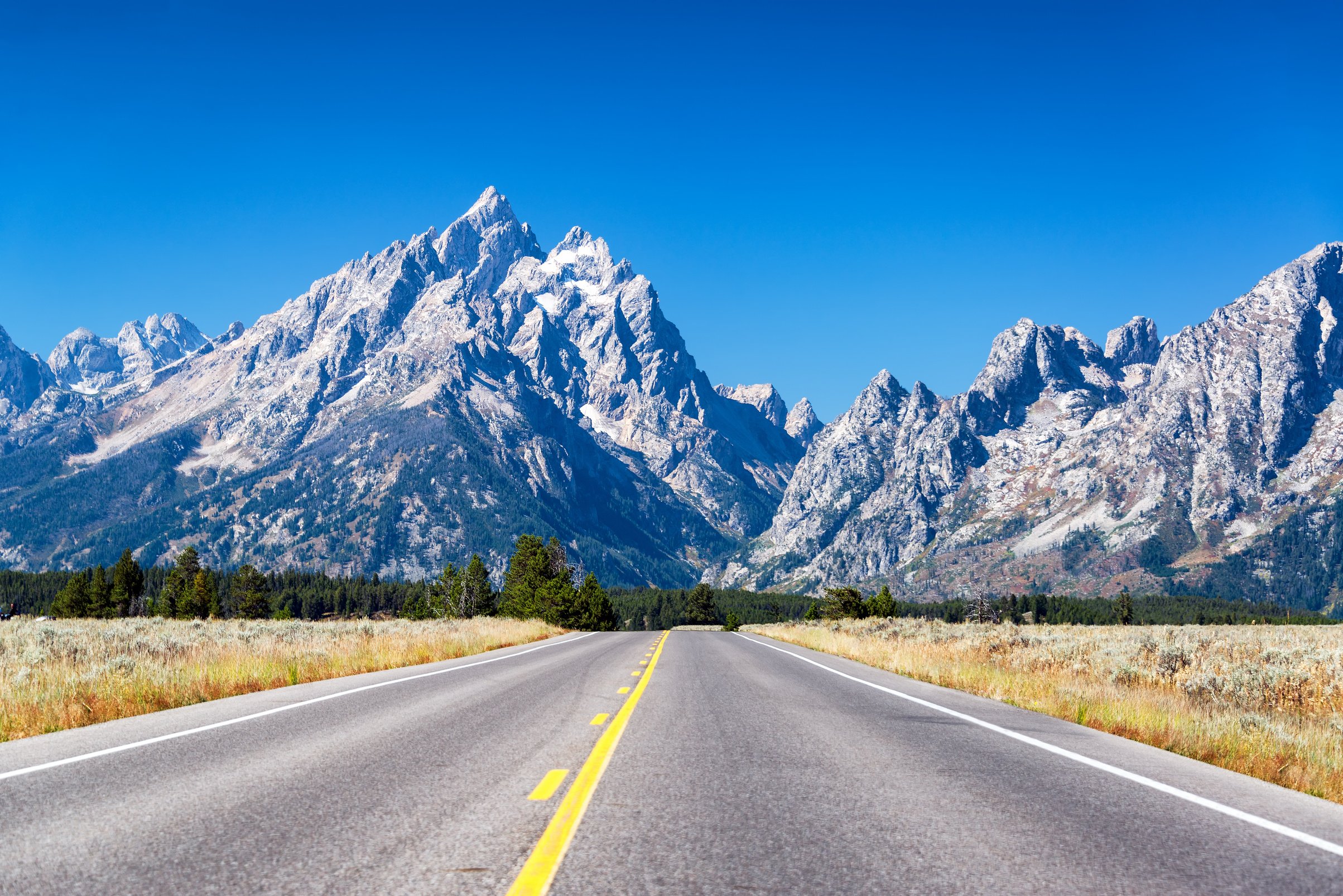 Highway to Grand Teton